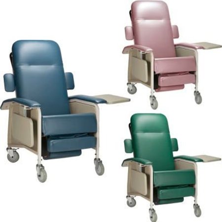 DYNAREX Dynarex Geri Chair Recliner, Infinite Positions, Blueridge 10522